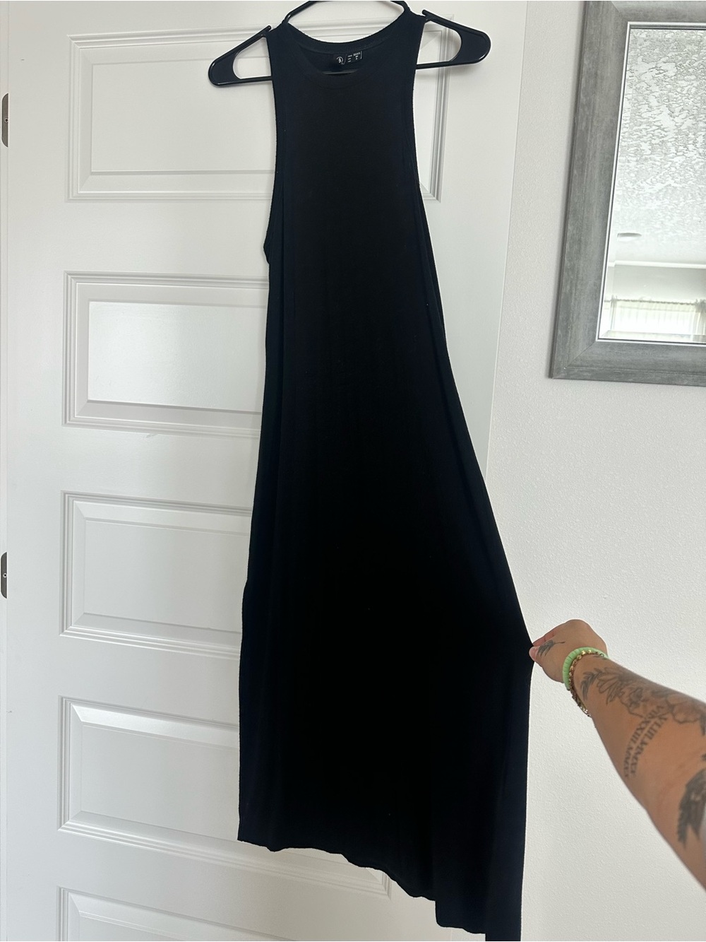 Volcom Black Sleeveless Maxi Dress